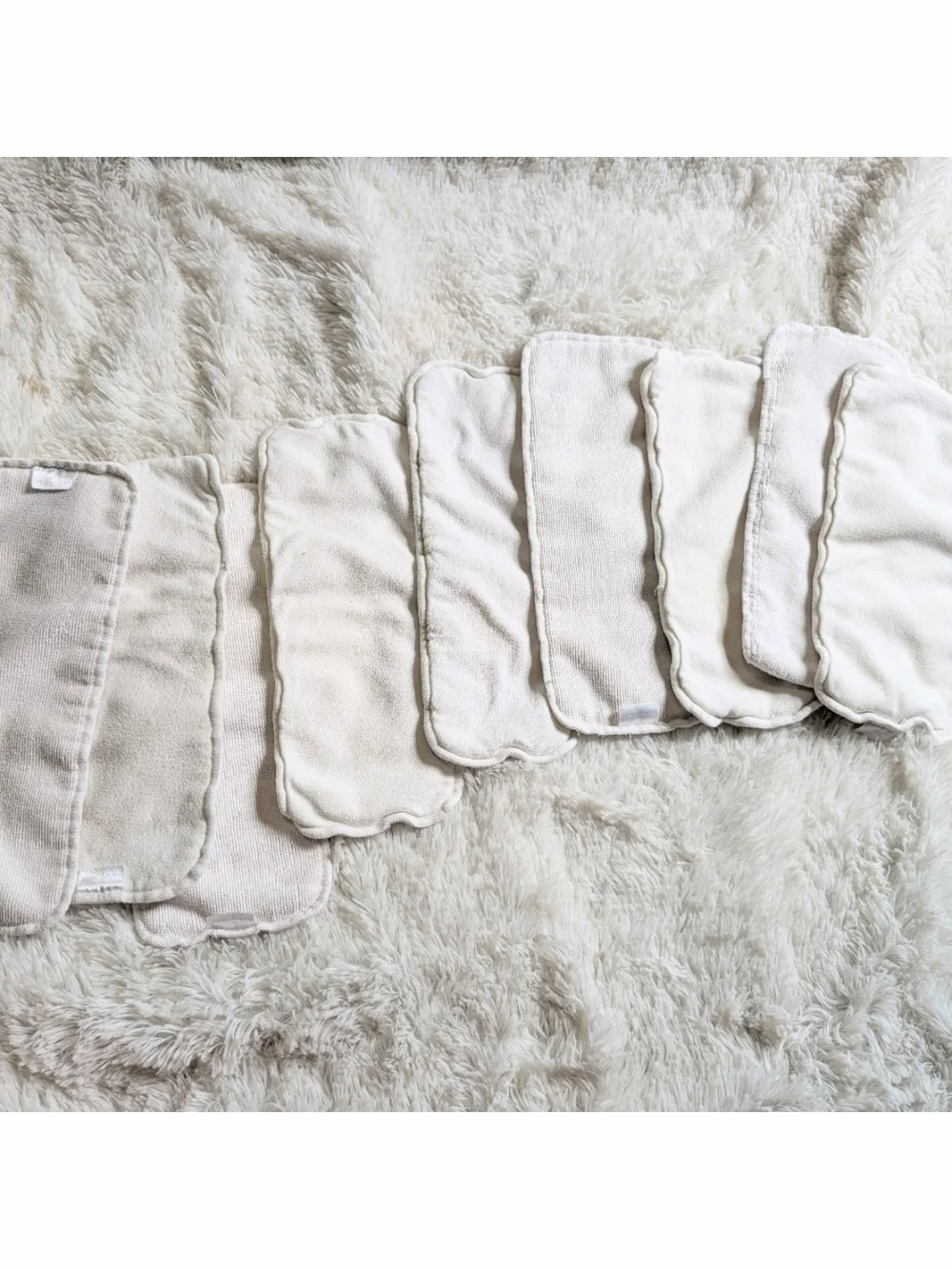 Wegreeco 3 Cloth Resuable Diaper Covers And 9 Baby Goal Diapers Inserts